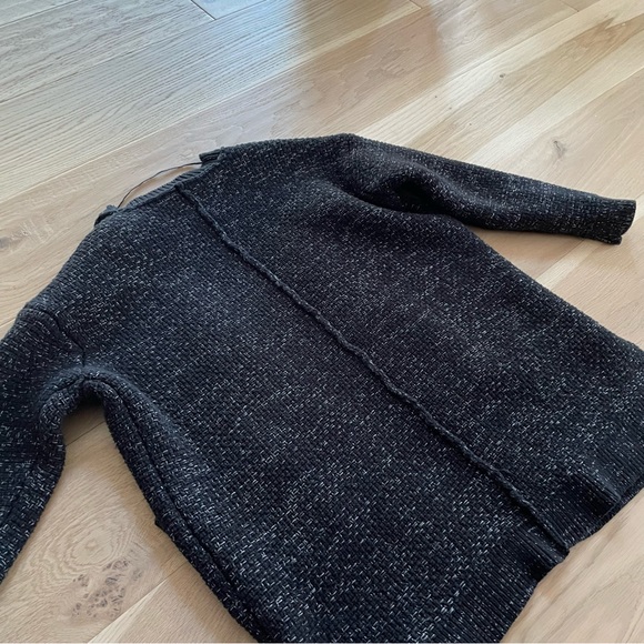 ROOTS Knit Cardigan Black w/Pockets - Picture 8 of 8